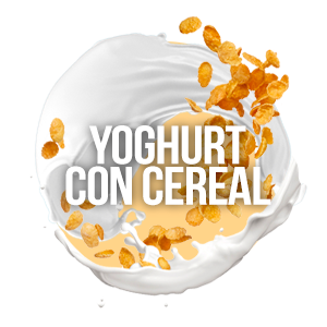 Yoghurt con cereal