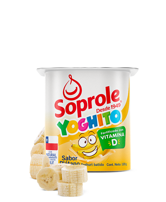 Yoghurt Yoghito Plátano 120 gr