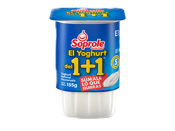 Yoghurt 1+1 155 gr