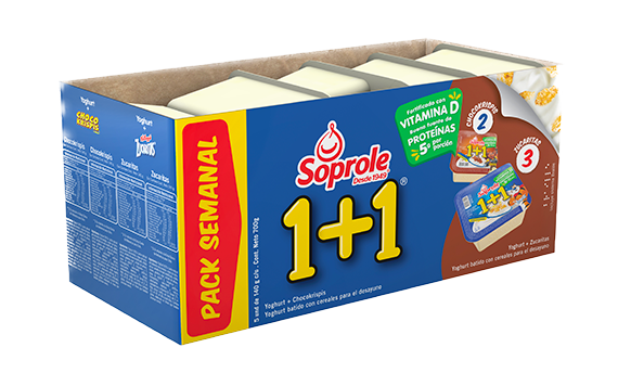 Pack Semanal Yoghurt 1+1 Zucaritas + Choco Krispis