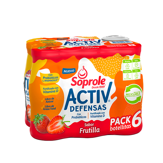 Activ Pack 6 Frutilla