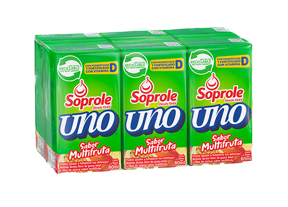 Uno Pack 6 Tetra Multifruta