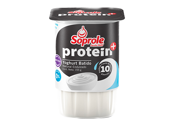 Yoghurt Protein+ Batido Natural Endulzado 155 gr
