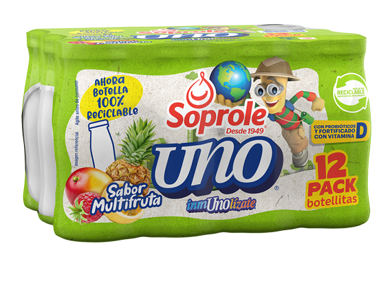 Uno Pack 12 Multifruta 80 ml