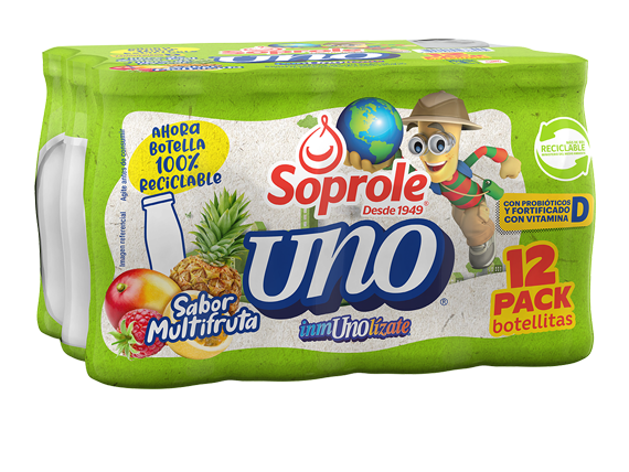 Uno Pack 12 Multifruta