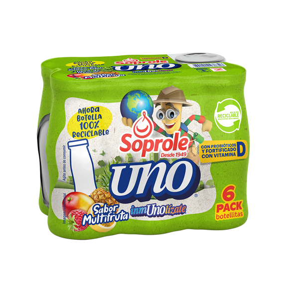 Uno Pack 6 Multifruta