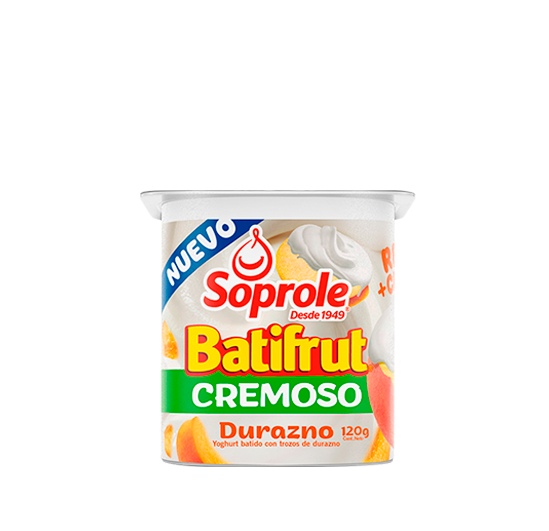 Yoghurt Batifrut Cremoso Durazno