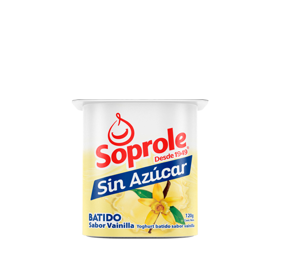 Yoghurt Sin Azúcar Batido Vainilla 120g