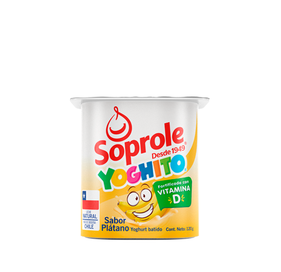 Yoghurt Yoghito Plátano 120g