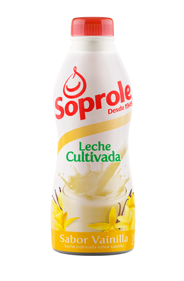 Leche Cultivada Soprole Vainilla 1L