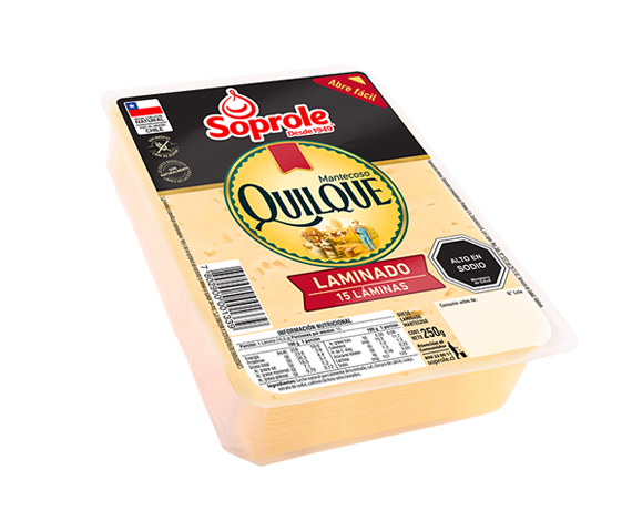 Queso Quilque Mantecoso Laminado 250g