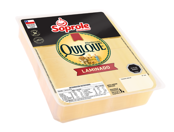 Queso Quilque Mantecoso Laminado 3,4kg