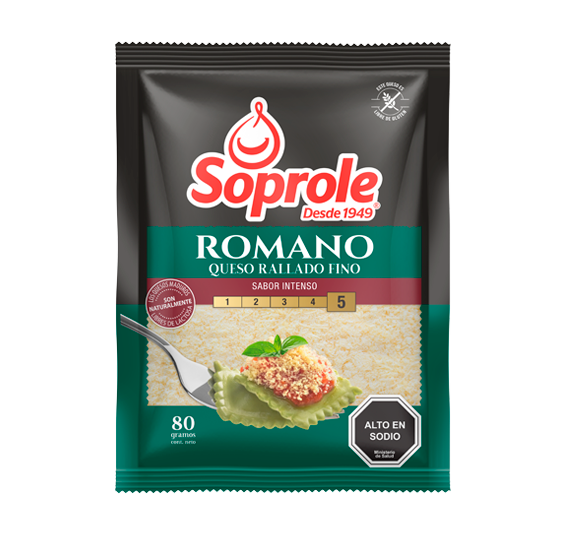 Queso Romano Rallado 80g