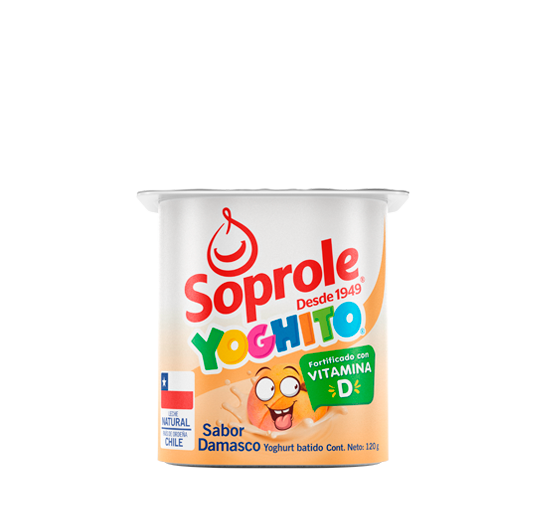 Yoghurt Yoghito Damasco 120g