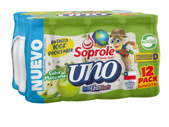 Uno Pack 12 Manzana