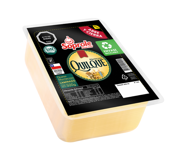Queso Quilque Mantecoso Laminado 500g