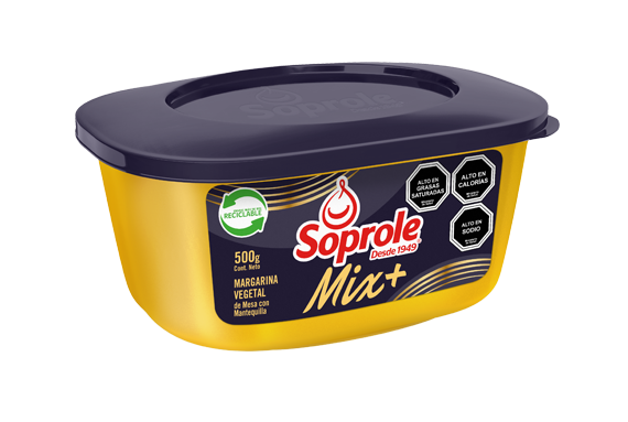 Margarina Mix + 30% mantequilla Pote 500g