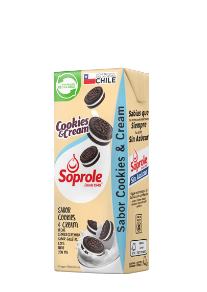 Leche sabor Cookies & Cream 200ml