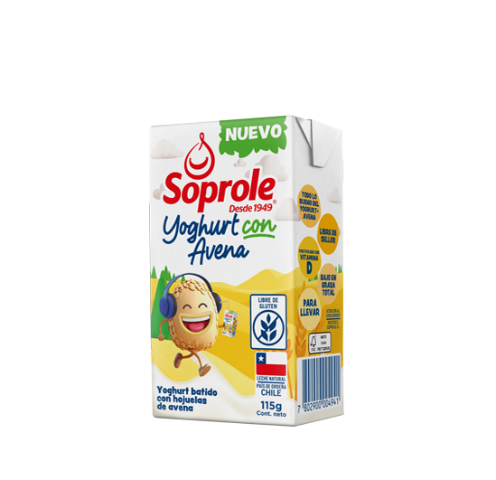Yoghurt con Avena Cajita 115g