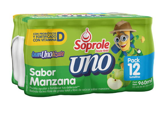 Uno Pack 12 Manzana