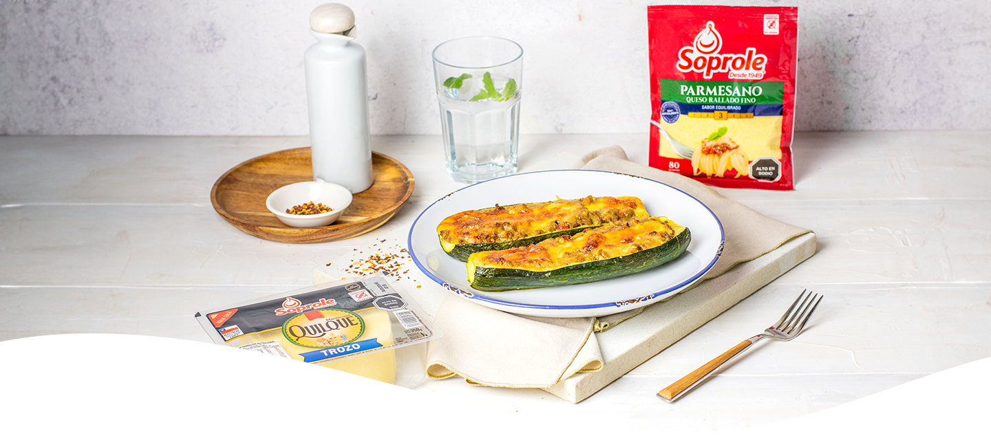 Receta de Zapallo Italiano Relleno