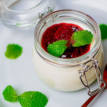 Receta de Panna Cotta