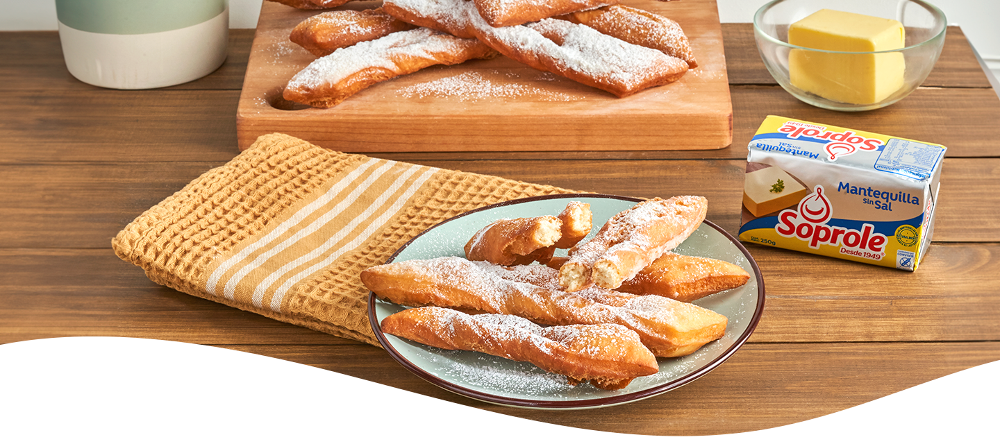 Receta de calzones rotos