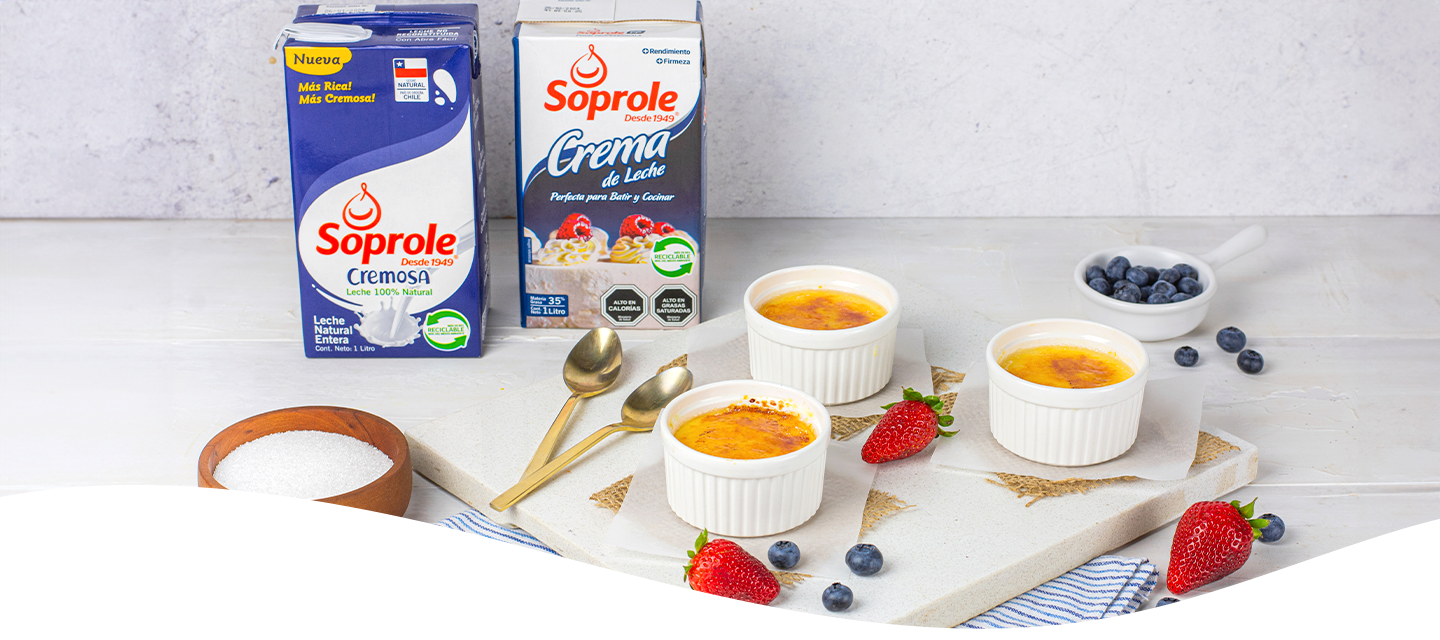 Receta de Creme Brulle